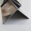 Aluminium Winkel glatt natur 2,5mm stark mit einseitiger Schutzfolie